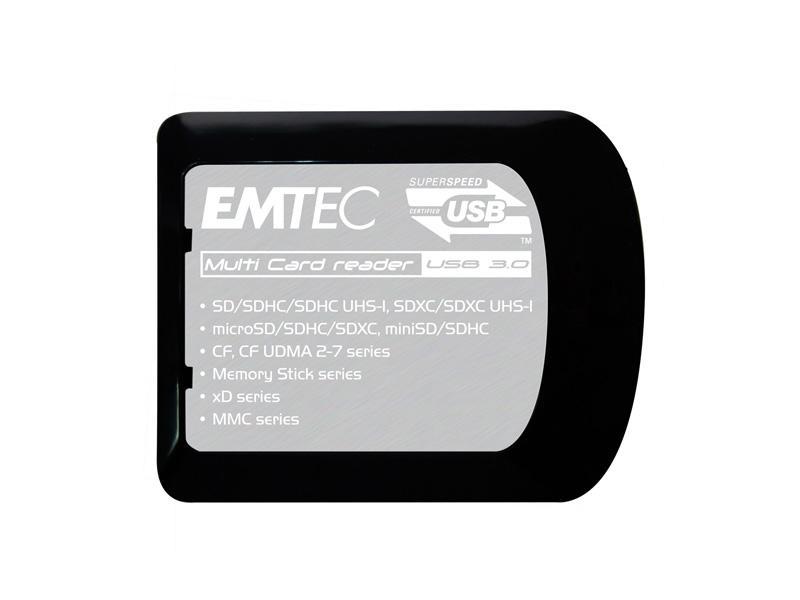 EMTEC Multi Card Reader USB 3.0 - liest 76 Kartenformate