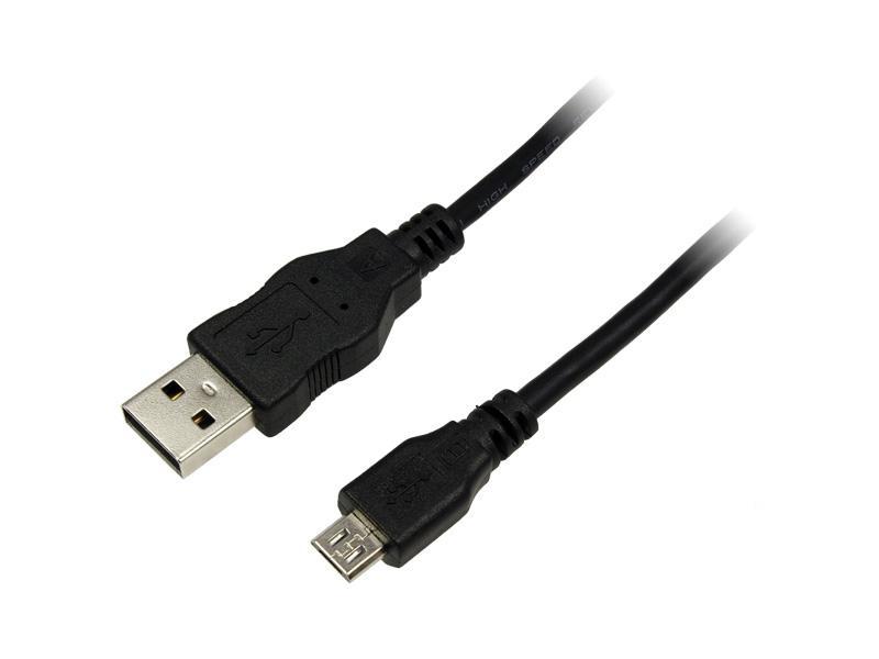 LogiLink USB 2.0 Kabel mit Micro USB Stecker 1,8 meter CU0034