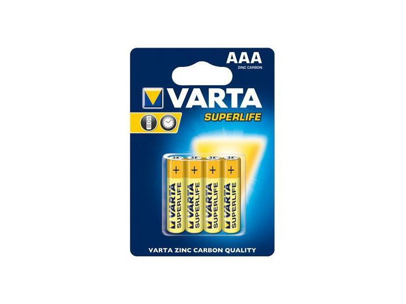 Batterie Varta Superlife R03 Micro AAA (4 St.)