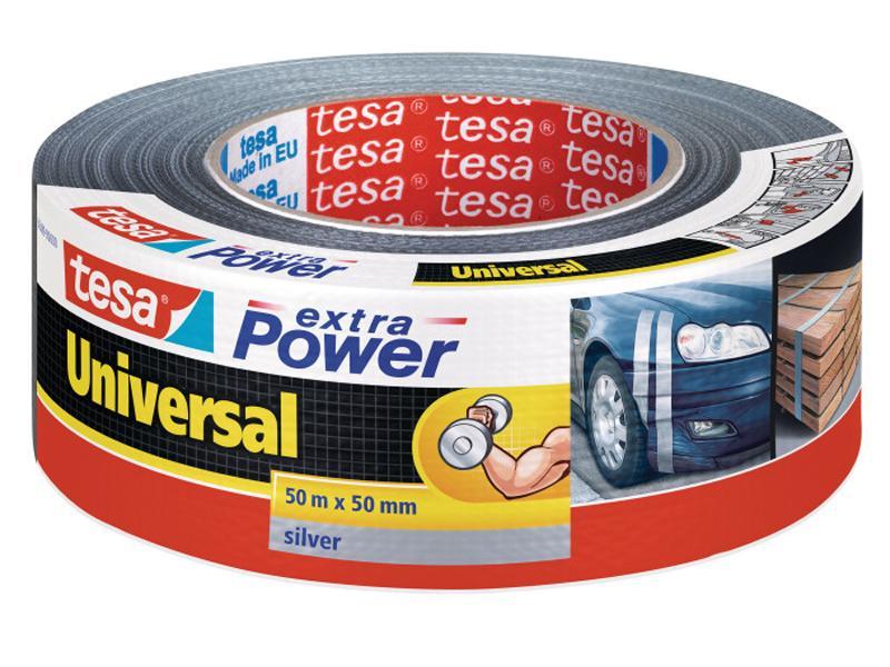 Tesa extra Power Universal PANZERBAND 50mm/50 Meter (Silber)