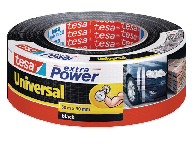 Tesa extra Power Universal PANZERBAND 50mm/50 Meter (Schwarz)