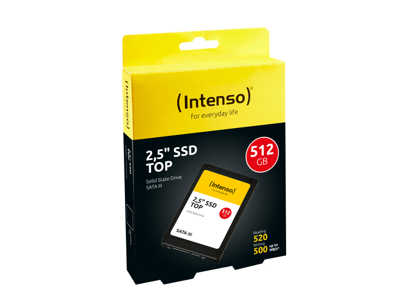 SSD Intenso 2.5 Zoll 512GB SATA III Top