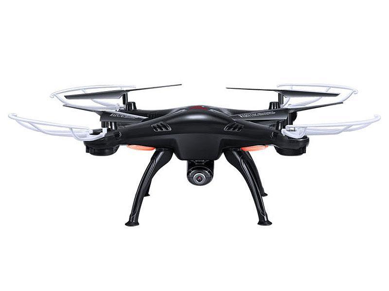 Quad-Copter SYMA X5SW 2.4G 4-Kanal mit Gyro + Kamera, WiFi+FPV (Schwarz)