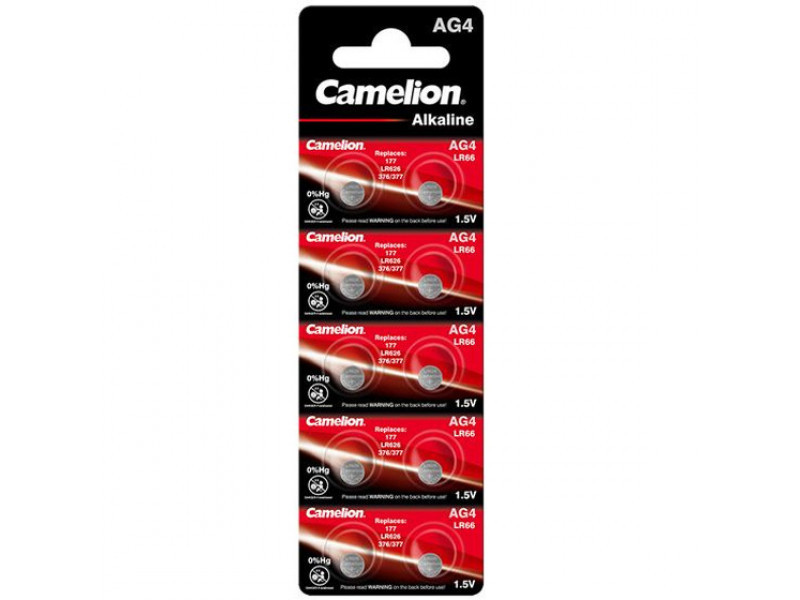 Batterie Camelion Alkaline AG4 0% Mercury/Hg (10 St.)