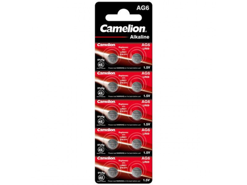 Batterie Camelion Alkaline AG6 0% Mercury/Hg (10 St.)