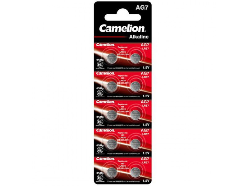 Batterie Camelion Alkaline AG7 0% Mercury/Hg (10 St.)