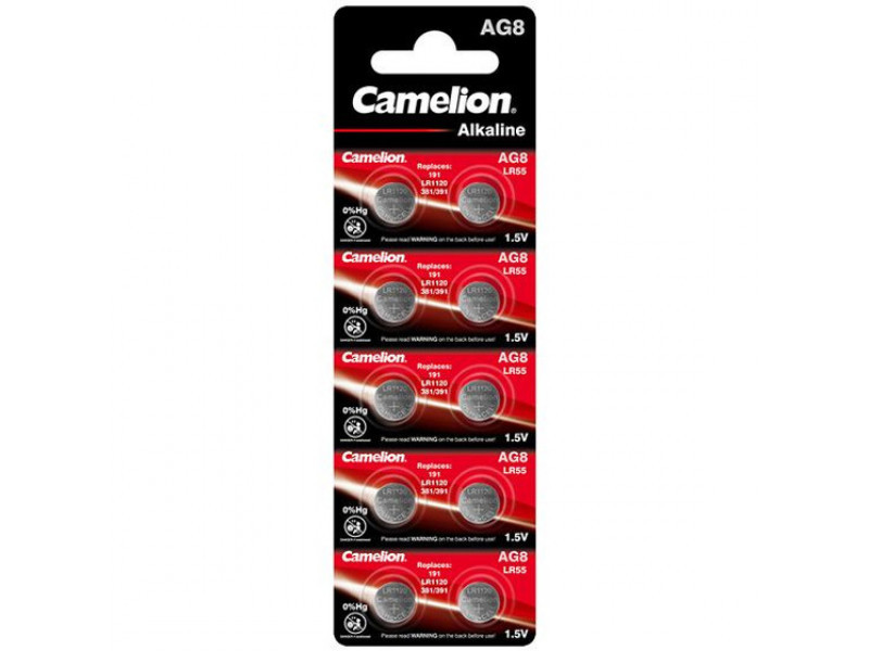 Batterie Camelion Alkaline AG8 0% Mercury/Hg (10 St.)