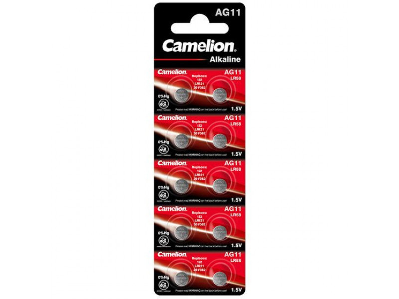 Batterie Camelion Alkaline AG11 0% Mercury/Hg (10 St.)