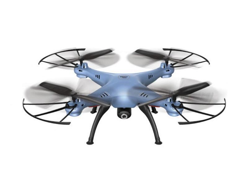 Quad-Copter SYMA X5HW 2.4G 4-Kanal mit Gyro + Kamera (Blau)