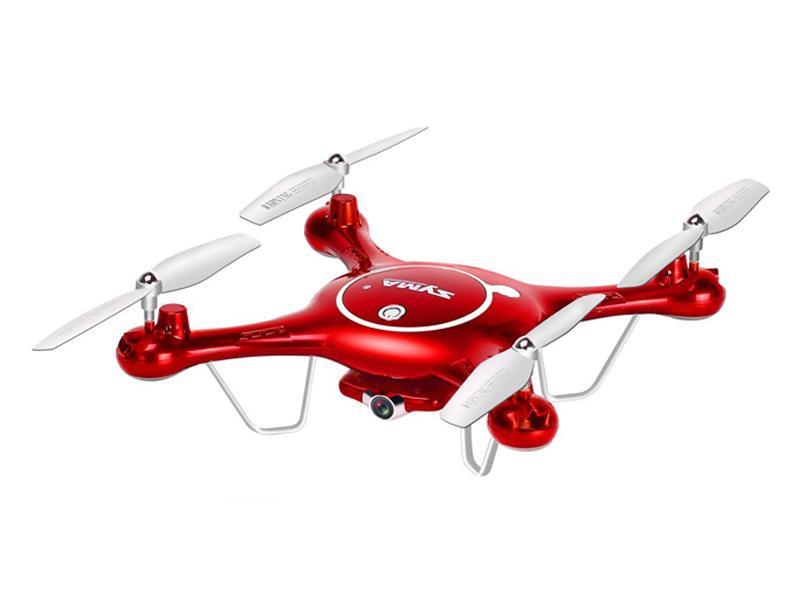 Quad-Copter SYMA X5UW 2.4G 4-Kanal mit Gyro + 720P Wifi Kamera (Rot)