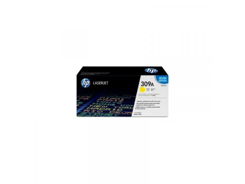 HP Tonerpatrone - 309A - Q2672A - yellow Q2672A