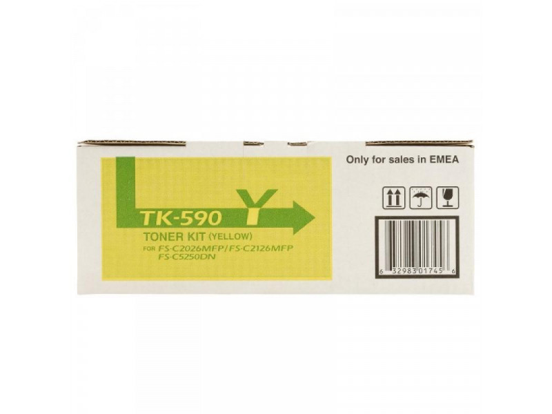 Kyocera Tonerpatrone - TK590Y - gelb 1T02KVANL0