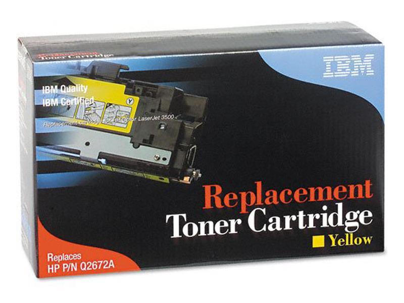 IBM HP Q2672A Tonerpatrone gelb 95P6492