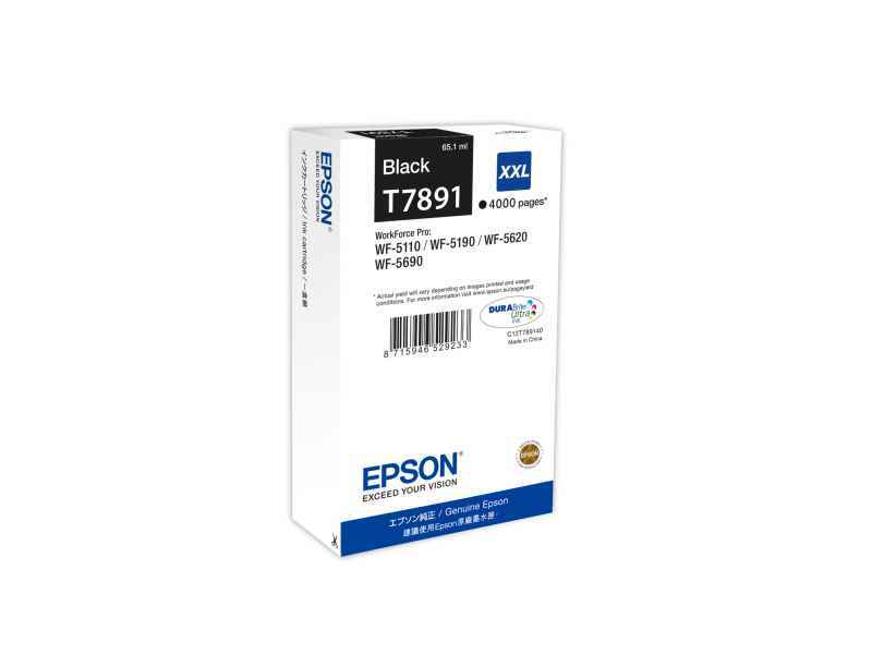 Epson XXL Black 4k Tintenpatrone C13T789140