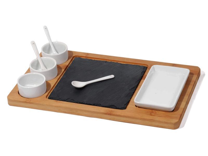 MK Bamboo DUBLIN - Chip & Dip Set (9-teilig)