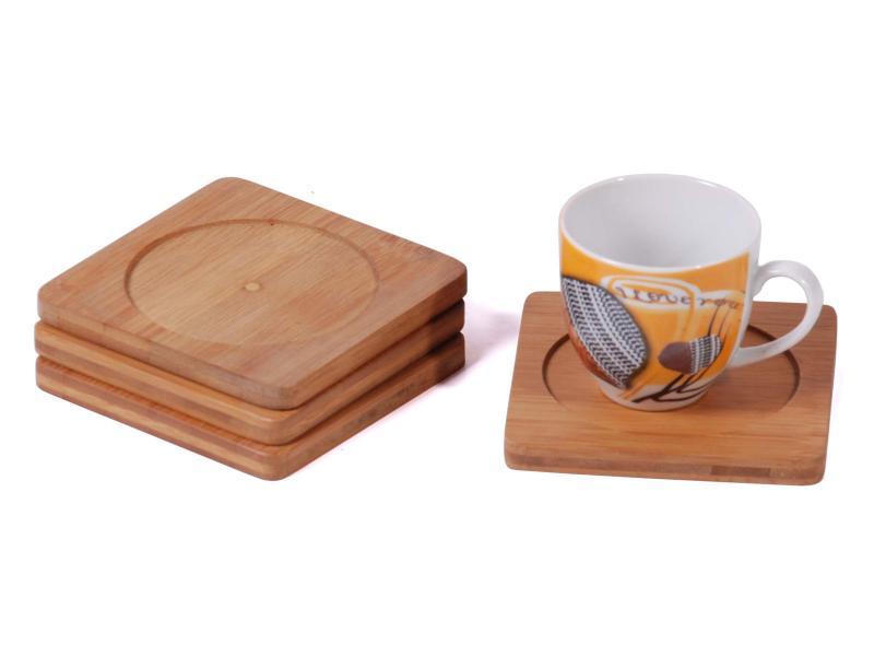 MK Bamboo LUXEMBURG - Untersetzer Set (4-teilig)