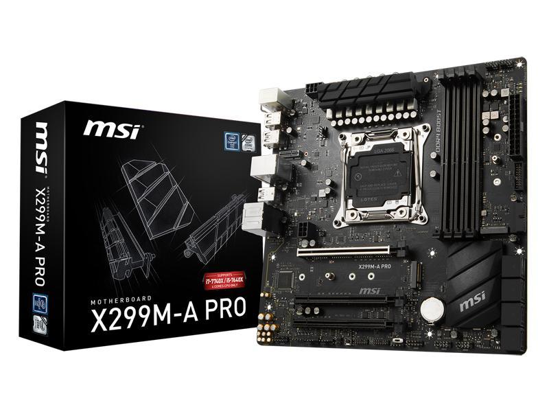 Mainboard MSI X299M-A PRO 7B40-001R