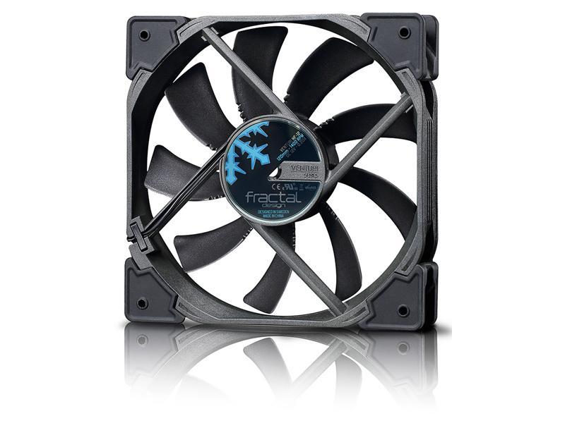 Fractal Cooler Design Venturi HP-12 PWM Black FD-FAN-VENT-HP12-PWM-BK