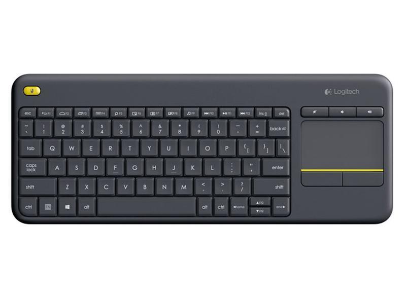 Keyboard Logitech Wireless Keyboard K400 Plus Black - DE-Layout 920-007127