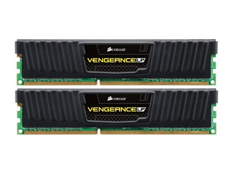 Memory Corsair Vengeance LP DDR3 1600MHz 8GB (2x 4GB) Black CML8GX3M2A1600C9