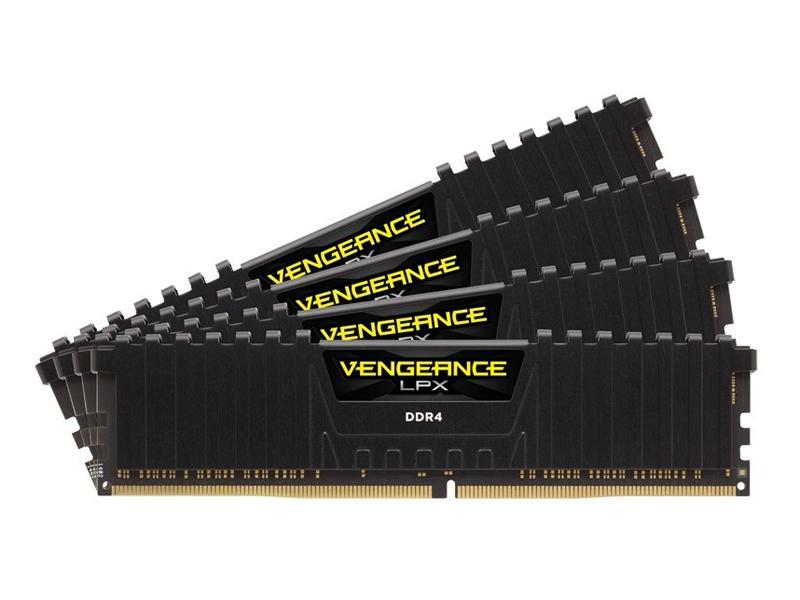 Memory Corsair Vengeance LPX DDR4 3000MHz 16GB (4x 4GB) CMK16GX4M4B3000C15