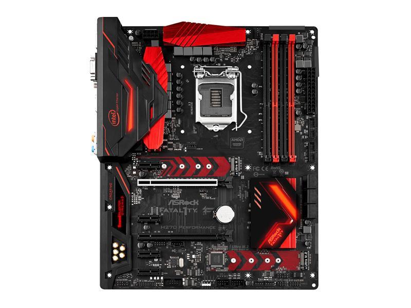 Mainboard ASROCK Fatal1ty H270 Performance 90-MXB400-A0UAYZ