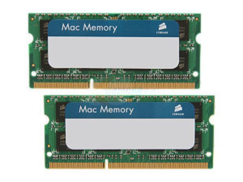 Memory Corsair Mac Memory SO-DDR3 1333MHz 8GB (2x 4GB) CMSA8GX3M2A1333C9