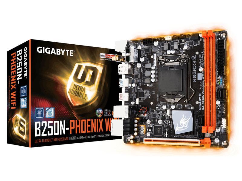 Mainboard Gigabyte B250N Phoenix-WIFI GA-B250N-PHOENIX-WIFI