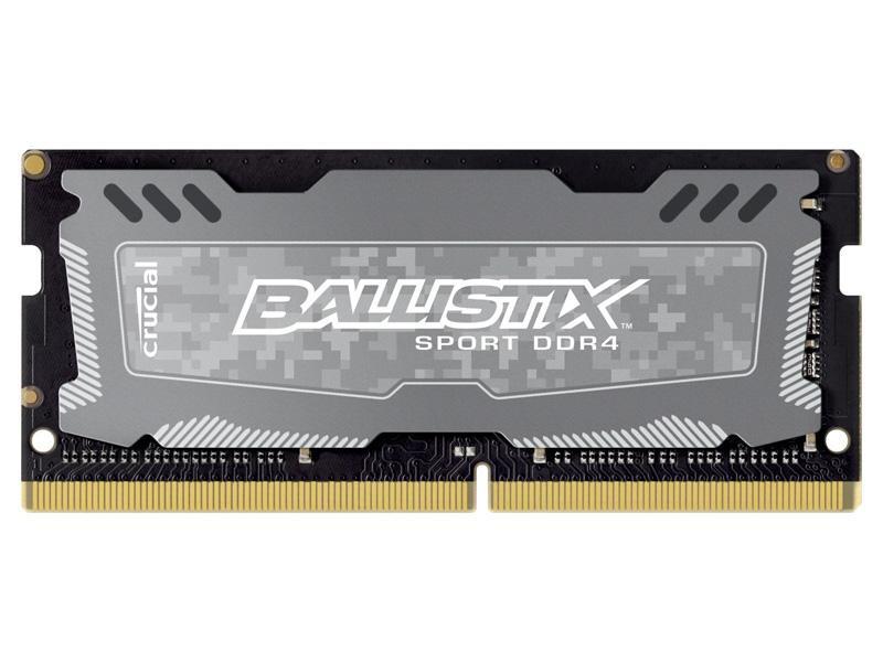 Memory Crucial Sport LT SO-DDR4 2400MHz 4GB (1x4GB) grey BLS4G4S240FSD