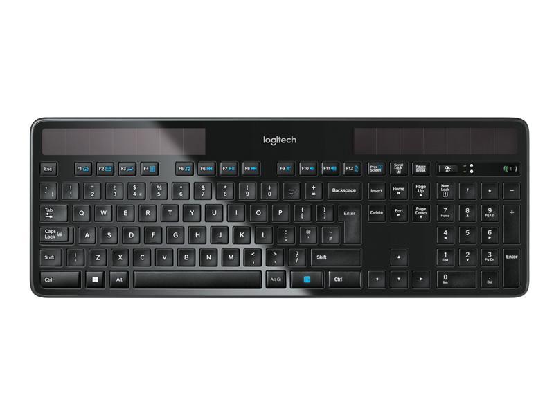 Keyboard Logitech Wireless Solar Keyboard K750 DE-Layout 920-002916