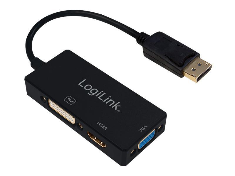 LogiLink 4K Displayport DVI/HDMI/VGA (VG0109)