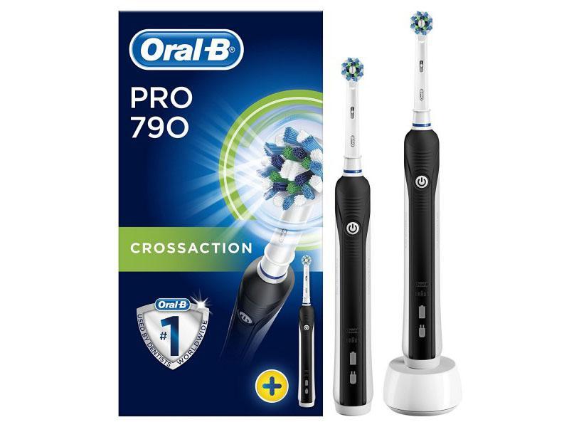 Oral-B Pro 790 Cross Action incl. 2 Handstücke schwarz