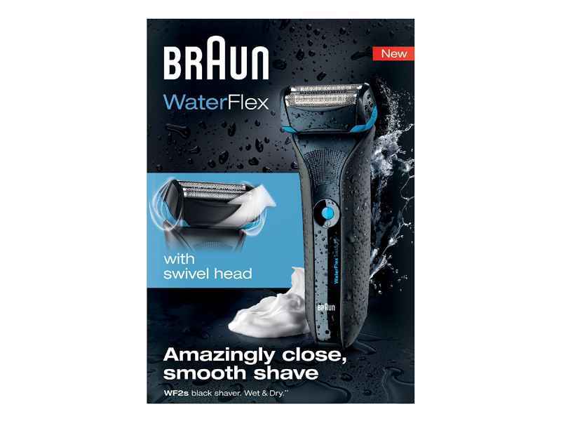 Braun Rasierer WaterFlex WF2s schwarz