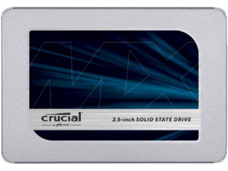 SSD 250GB Crucial 2,5 (6.3cm) MX500 SATAIII 3D 7mm retail CT250MX500SSD1