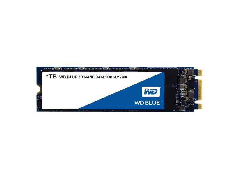 SSD  1TB WD Blue M.2 (2280) SATAIII 3D 7mm intern bulk WDS100T2B0B