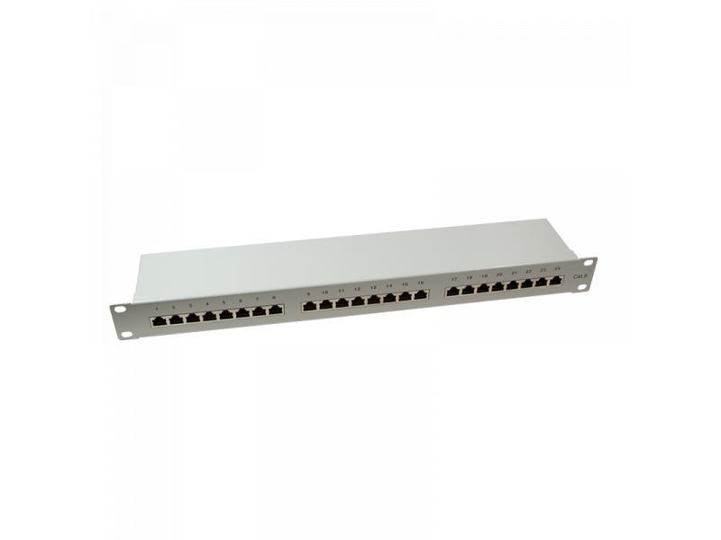 Logilink Verteilerfeld 19 Schrankeinau Cat.6, STP, 24 Ports (NP0053)