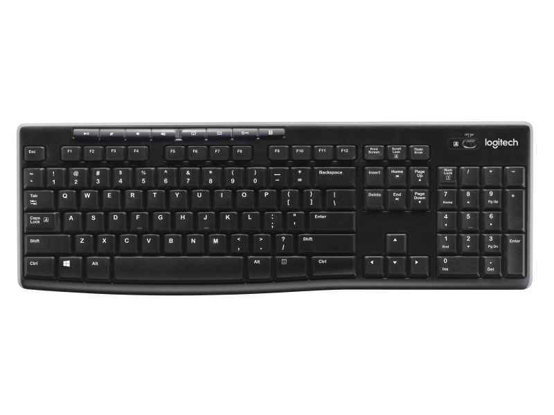 Logitech K270 RF Wireless QWERTZ Deutsch Schwarz 920-003052