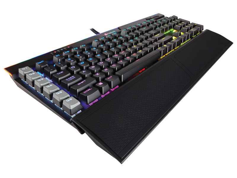 Corsair K95 RGB Platinum USB QWERTZ Deutsch Schwarz CH-9127014-DE