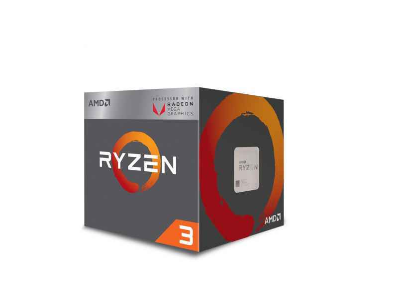 AMD Ryzen 3 2200G 3.5GHz 2MB L2 Box Prozessor YD2200C5FBBOX