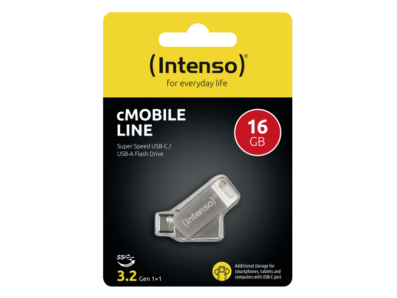 USB FlashDrive 16GB Intenso CMobile Line Type C OTG Blister