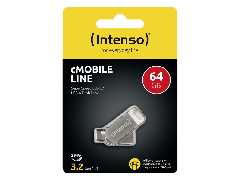 USB FlashDrive 64GB Intenso CMobile Line Type C OTG Blister