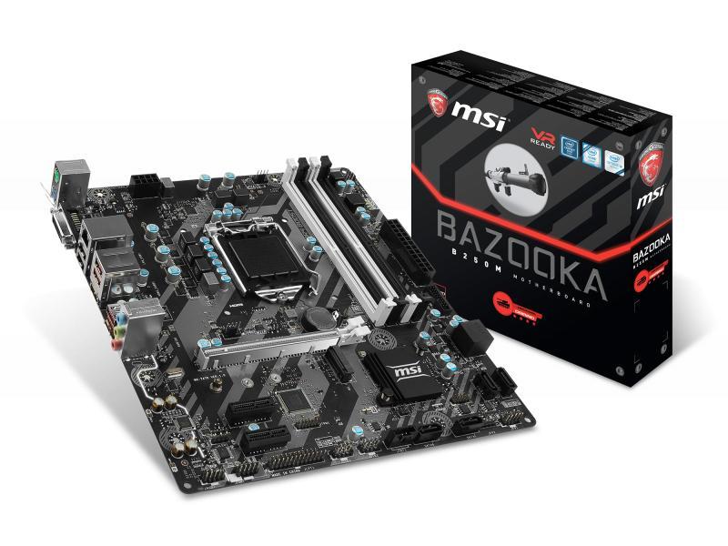 MSI B250M BAZOOKA - Mainboard - mATX 7A70-001R