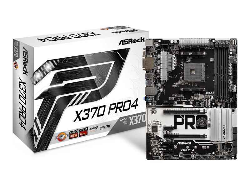 ASRock X370 Pro4 AMD X370 Buchse AM4 ATX 90-MXB7T0-A0UAYZ