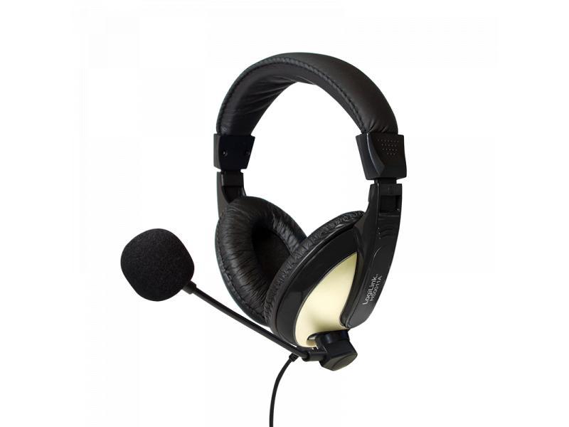 Logilink Stereo Headset mit hohem Tragekomfort (HS0011A)