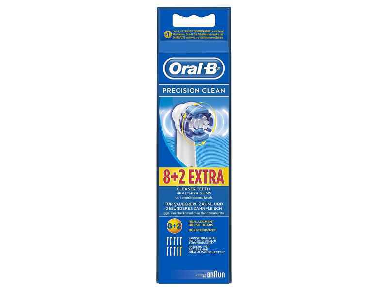 Oral-B Precision Clean Aufsteckbürsten Ersatzbürsten 8+2