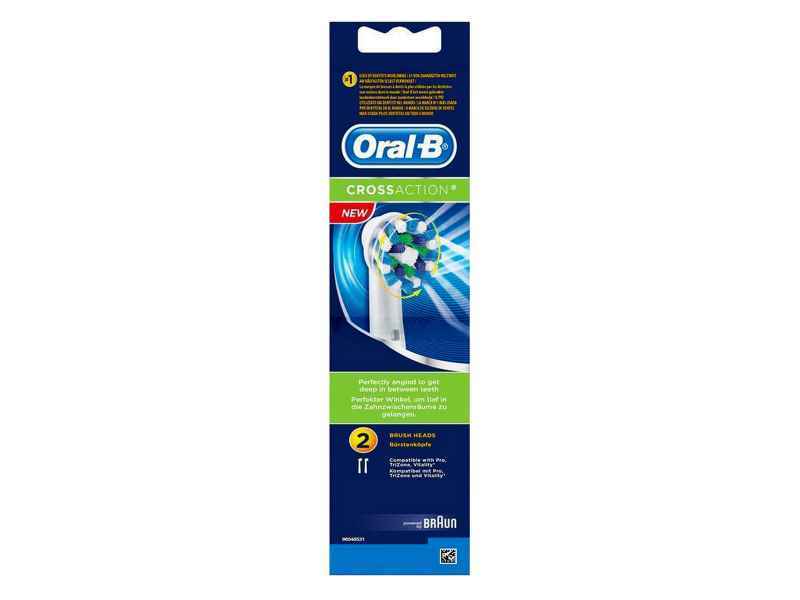 Oral-B Ersatzbürsten CrossAction EB50-2 (2 Stück)