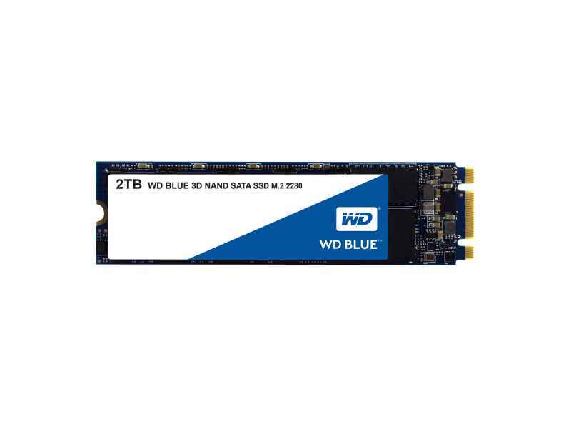 WD Blue 3D NAND SATA SSD 2TB 2048GB M.2 M.2 WDS200T2B0B