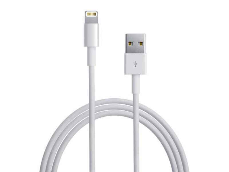 Ladekabel für Apple (USB-Lightning) 90cm (Weiss)