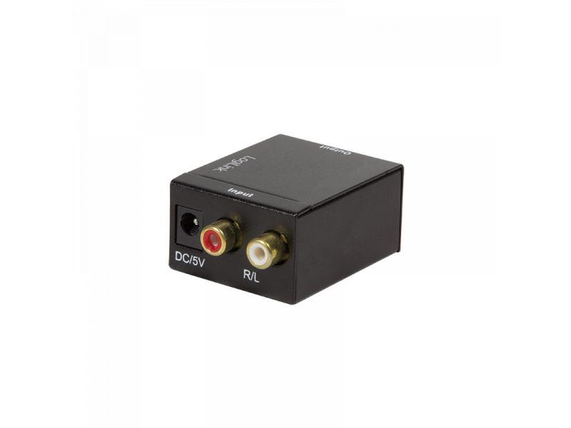 Logilink Analog L/R zu Koaxial und Toslink Audio-Konverter (CA0102)