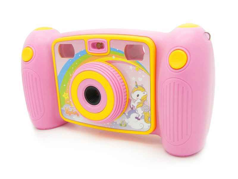 Easypix Kinder Digitalkamera KiddyPix Mystery (Pink)